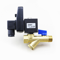 Vanne de vidange électronique pour compresseur d'air OPT-B 220V 24V, vanne de vidange mécanique, électrovanne pneumatique avec minuterie, vanne de vidange temporisée