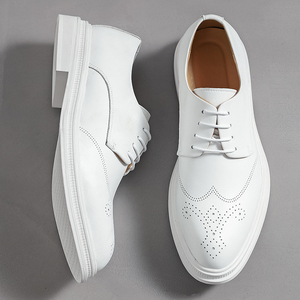High Quality Men's Casual PU Leather Dress & Oxford <b>Shoes</b> Soft Comfortable Business Office Style Formal Fashion <b>Shoes</b> - Product Image 1