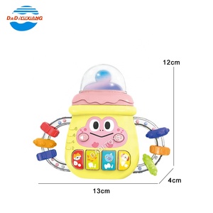 Botol minum bayi lembut, mainan edukasi gigitan bayi, dot botol Musik - Product Image 5