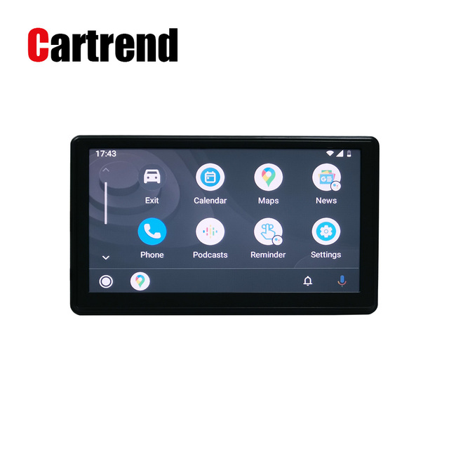 7\" Portable Touch Screen Wireless CarPlay for Chevrolet Haval Isuzu Suzuki Volvo Android Auto