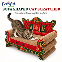 Meilleures ventes : Griffoir et lit-canapé pour chat Petaful en carton, écologique, moderne, épais et durable, thème Noël