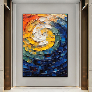 Offre Spéciale 50% Peinture <span class=keywords><strong>à</strong></span> l'huile de paysage floral peinte <span class=keywords><strong>à</strong></span> la main, taille personnalisable, design sur mesure, prix bas, toiles imprimées sur base <span class=keywords><strong>toile</strong></span> - Product Image 5