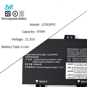 Аккумулятор для ноутбука MYiYAE 11,31 В 47WH L22M3PF2 L22X3PF2 L22C3PF2 L22B3PF2 Lenovo Ideapad Slim <span class=keywords><strong>3</strong></span> 16iru8 14amn8 - Product Image 4