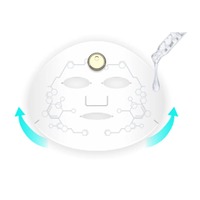 Échantillons disponibles de masque micro-courant EMS pour le visage, fabriqué en usine OEM, technologie avancée.