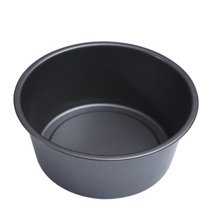 Moule à gâteau rond à fond fixe en acier au carbone, revêtement antiadhésif, plaque de cuisson épaissie pour usage domestique - Product Image 4