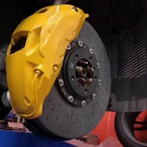 New Big Caliper 10 Piston Kit Front Wheel 420 Rotor Rear Whee Rotor for System - Product Image 6