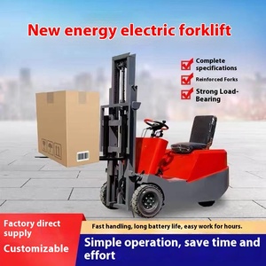 Venda quente 3-wheel Easy Turn Caminhões Nova Empilhadeira Elétrica Fábrica 0.8 Ton 2 Ton 3 Ton Frente Drive Mini Empilhadeira Elétrica - Product Image 5