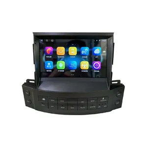 블루투스 멀티미디어 플레이어 스테레오 라디오 헤드 유닛 WIFI CarPlay GPS와 렉서스 Lx570 2008-2015 안드로이드에 대한 9 ''자동차 내비게이션