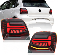 Système d'éclairage automobile, ensemble de feux arrière pour Volkswagen VW Polo 2010-2017, clignotants, feux de freinage, accessoires de voiture