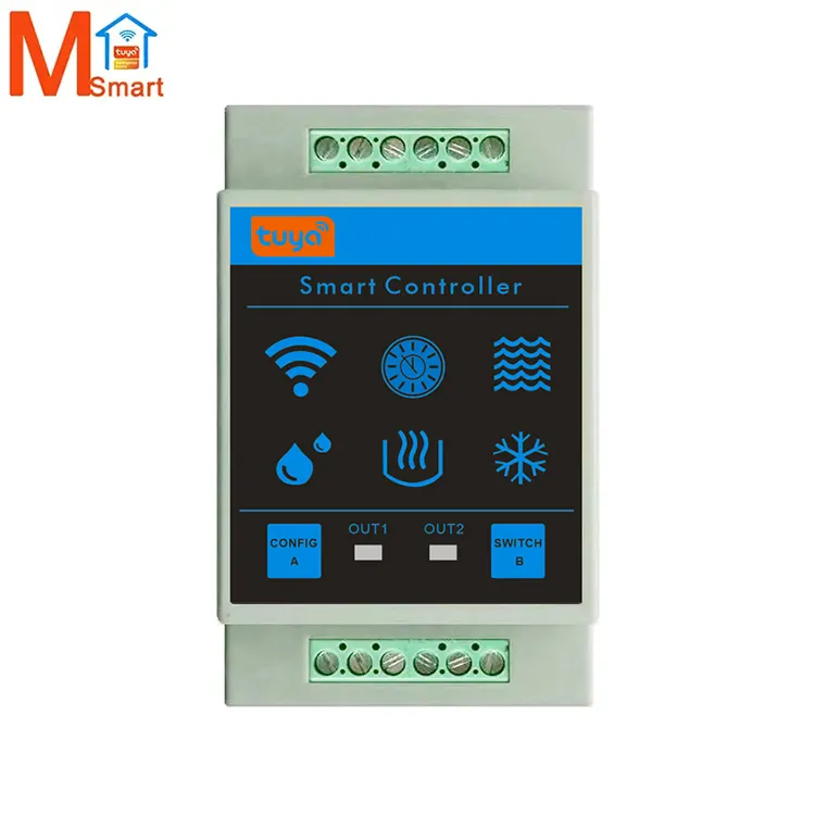 Wifi Controller Lekkage Overstromingsalarm Boiler Zwemtank Flow Detector Systeem Lek Bescherming Tuya Smart Waterpeil Contorller