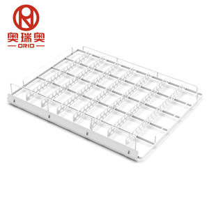 Divisor de Estantes de Alambre para Congelador Comercial, Organizador de Malla de <span class=keywords><strong>Hierro</strong></span> para Almacenamiento en Refrigeradores y Congeladores y Exhibición en Comercios - Product Image 5