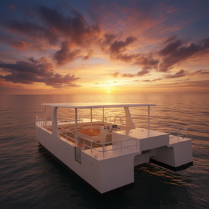 Catamaran à voile en aluminium personnalisable <span class=keywords><strong>de</strong></span> 12 mètres, certifié CE, pour les excursions panoramiques et les croisières <span class=keywords><strong>de</strong></span> passagers - Product Image 3