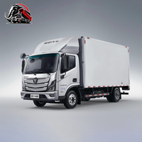 Camionnette de fret fermée Foton Aumark 156HP 4 tonnes 4x2, camionnette légère