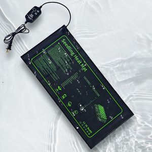 Tapis chauffant pour semis de plantes d'intérieur imperméables durables en PVC avec thermostat - Product Image 3