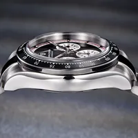PAGANI-montre-bracelet de luxe pour hommes, chronographe, DESIGN, marque japonais, VK63, mouvement, en acier inoxydable, horloge étanche de 1676 M, 100