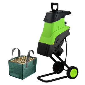 Vertak 2500W déchiqueteuse de jardin électrique déchiqueteuse de branches, portable avec roues et sac de collecte outil d'entretien de jardin de cour - Product Image 2