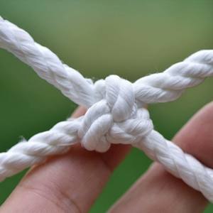 Filet de sécurité plat blanc Conteneur Anti-chute Chantier de construction Échafaudage Isolation ignifuge <span class=keywords><strong>Balcon</strong></span> Polyester HDPE - Product Image 2