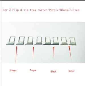 Vente en gros et au détail de pièces de téléphone portable Support de fente de plateau de carte SIM pour <span class=keywords><strong>Samsung</strong></span> Galaxy Z Flip4 5G SM-F721 et Z <span class=keywords><strong>Flip</strong></span> 3 5G SM-F711 - Product Image 5
