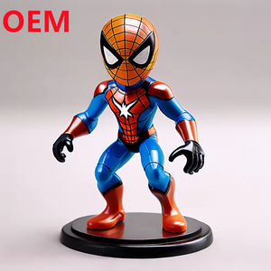 Figuritas DE ACCIÓN genuinas Spider <span class=keywords><strong>Man</strong></span> Doll figura Metal modelo coleccionable juguete niños regalo personalizado PVC figura de acción - Product Image 4