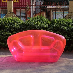 Modern Design Transparent Clear <b>Inflatable</b> Chair for Outdoor Indoor Furniture Durable PVC <b>Inflatable</b> <b>Sofa</b> - Product Image 5
