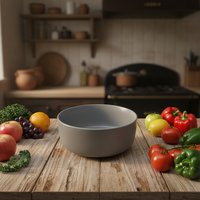 Service de table en grès classique Guangda - Assiette, bol et tasse en céramique gris moderne |   Lave-vaisselle, four à micro-ondes, sans danger pour les hôtels et l'usage domestique