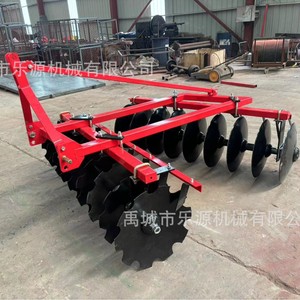 Disc Harrow 1BQX1.5 Three Point Hitch Farm <b>Cultivator</b> High Productivity Red Color - Product Image 2