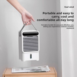 Mini Ventilatore Spray Rinfrescante da Tavolo, <span class=keywords><strong>Portatile</strong></span> USB Ricaricabile con Luce LED per Casa e Ufficio - Product Image 5