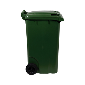 ถังขยะพลาสติก HDPE ขนาด 240 ลิตร แบบมีล้อพร้อมฝาปิดแบบม้วน สำหรับการกำจัดขยะกลางแจ้ง - JCOPLASTIC SPA - Product Image 4