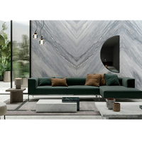 Prix usine Artificielle Flexion À Chaud Pierre Frittée Socle En Marbre Carrelage En Pierre Frittée 1600*3200*12mm pour Salon