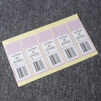 Autocollants de logo pour étiquettes d'emballage, vinyle imperméable de haute qualité, rouleau auto-adhésif, grand format personnalisé
