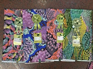 Cera Africana Ankara taparrabos algodón 6 yardas <span class=keywords><strong>tela</strong></span> Pagne Africain auténtica <span class=keywords><strong>tela</strong></span> Batik 6 yardas/pieza para Nigeria - Product Image 3