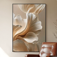 Impression sur toile 3D moderne abstraite au design tendance, surface mate, pour salon, hôtel, café, décoration murale, peinture décorative