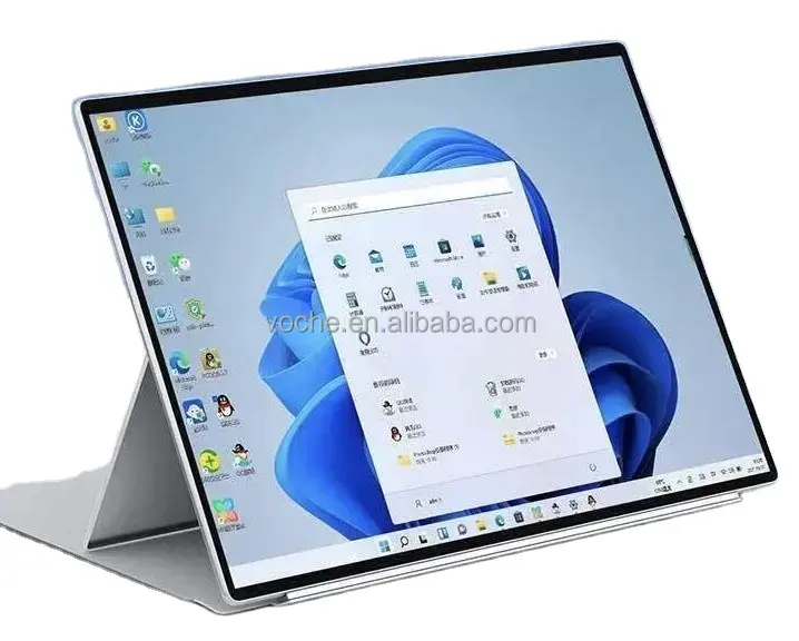 Fábrica 12,3 polegadas Custom 4125 Mini Touch Screen Notebook Laptop 8G RAM 512G SSD 2 em 1 computador portátil PC