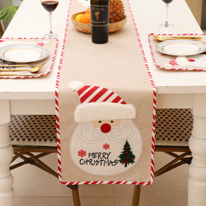 <span class=keywords><strong>Runner</strong></span> da Tavola Natalizio Personalizzato Ychon con Pupazzo di Neve per Feste Natalizie, Decorazione Domestica, Tovaglie e Tappetini - Product Image 1