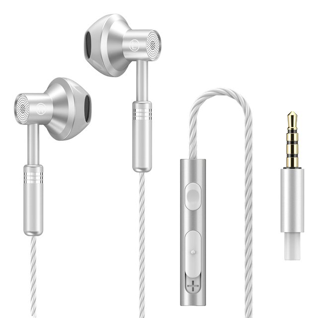 Sports Wired Earphones Gaming Headset Heavy Bass 3.5mm Microphone TPE Earbuds IPX-5 Waterproof 2-3m Cord for Phone Music Running