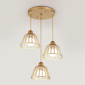 Công Nghiệp Kim Loại <span class=keywords><strong>3</strong></span> Đèn Bát Hình Dạng Trần E27 Treo Ánh Sáng Lịch Thi Đấu Đèn Chùm Cho Nhà Bếp Đảo Phòng Ngủ Phòng Khách - Product Image 5