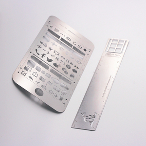 Pochoirs en métal pour gravure et gaufrage, <span class=keywords><strong>alphabet</strong></span> - Product Image 1