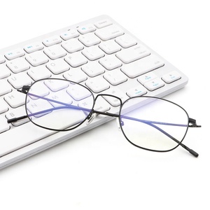 Blaulichtfilter Computerbrille Retro UV-Schutz Anti-Strahlungs-Brille Gaming-Brille Sehhilfe für Männer und Frauen - Product Image 1