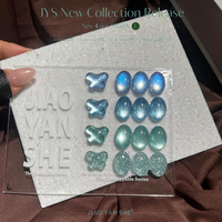 Prix compétitif JIAOYANSHE – Kit de vernis à ongles gel magnétique effet œil de chat 4 couleurs 15 ml pour nail art et manucure professionnelle en salon