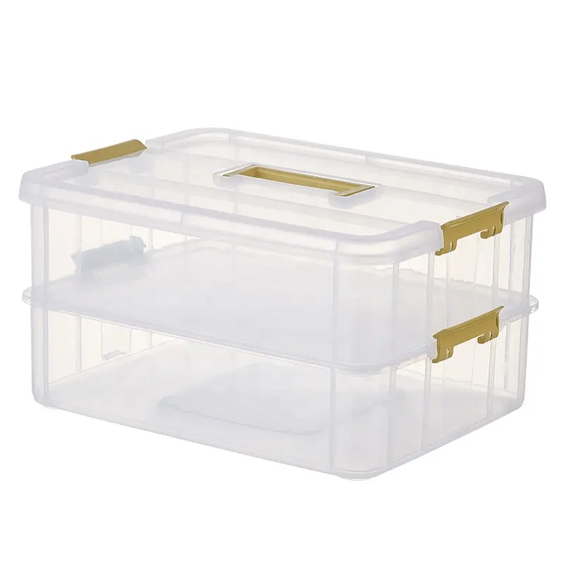 Multifunktionale stapelbare transparente Plastik-Speicher-Spielzeugbox Lego-Speicherbox Plastik-Speicherbox für Wohnzimmer und Schlafzimmer