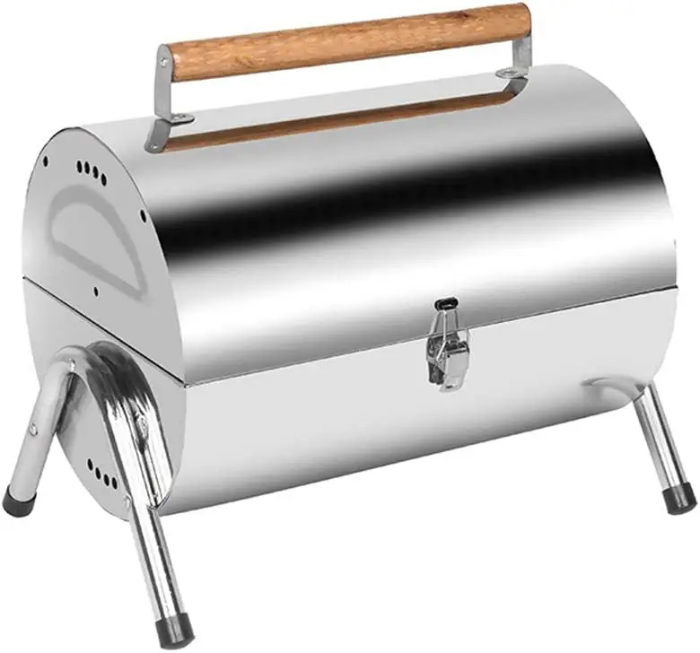 Portable Stainless Steel Grill Charcoal Grill
