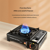 Réchaud à cassette portable de haute qualité, résistant à la chaleur, cuisinière à gaz pour la cuisine domestique, idéal pour les fêtes de famille, les hot pots et les barbecues
