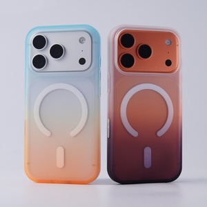 เคสโทรศัพท์แบบแม่เหล็กไล่เฉดสีด้าน สำหรับ iPhone 18 11 12 13 17 Pro Max 14 15 16 Plus รองรับการชาร์จไร้สาย ป้องกันการกระแทก - Product Image 3
