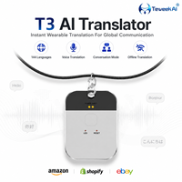 Dispositif de traduction IA T3, assistant d'enregistrement vocal, machine de traduction linguistique, résumé de réunion, outil professionnel