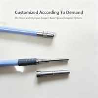 Câble optique médical personnalisé de marque DC, câble guide de lumière pour endoscope, options de connecteurs multiples, équipement source de lumière froide