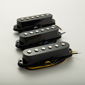 Pickup Bộ dụng cụ tự làm cho ST Guitar Alnico 5 dàn pickups sợi bobbin Alnico V cực mảnh vải sáp Dây cáp cổ Loại bìa - Product Image 2