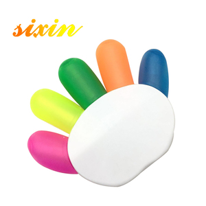 5PC Finger Shaped <b>Multi</b> <b>Colored</b> <b>Pen</b> 5 in 1 Highlighter Marker - Product Image 3