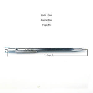 Gaufrette lettrage pack stylo cuivre et métal tige verre marqueur stylo avec pointe <span class=keywords><strong>de</strong></span> diamant - Product Image 2