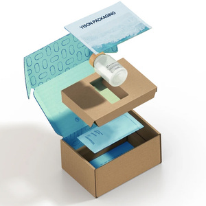 Пользовательский логотип электронная коммерция гофрированная лекарственная фармацевтическая таблеточная бутылка банка Доставка почтовых отправлений упаковочная коробка - Product Image 6