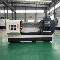 Tour CNC CK6166 à grande portée et haute rigidité pour l'usine de fabrication d'arbres en acier